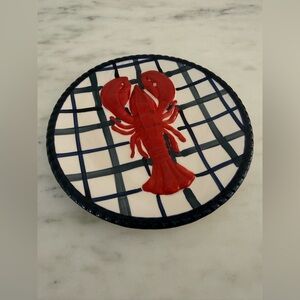 Lobster Plates, set of 4, 9”